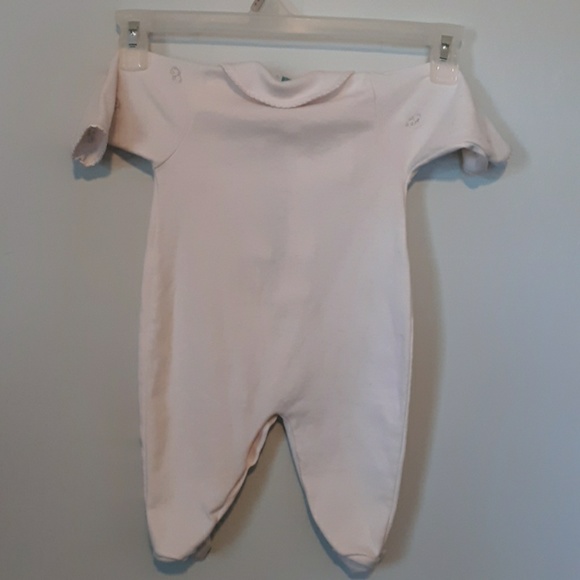 Little Me Teddy Bears White Sleeper, size 6 months - Picture 4 of 5